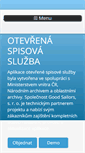 Mobile Screenshot of mojespisovka.cz